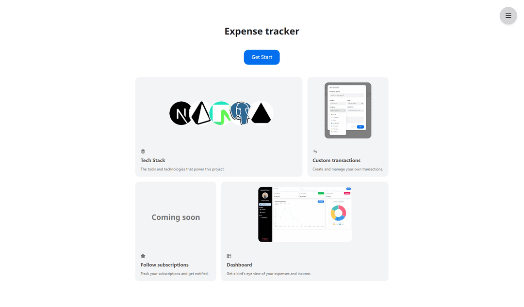 Expense tracker